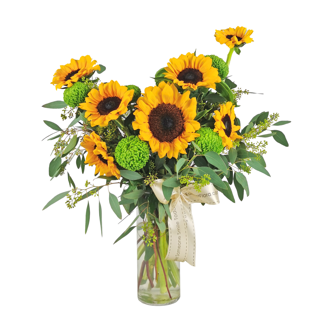 Sunflowers Golden Hour Table Flowers Far East Flora Hong Kong