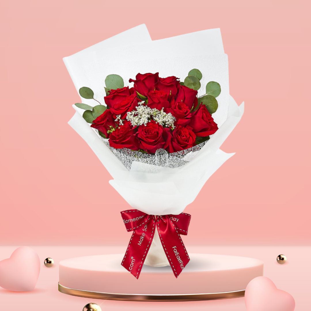 HKPD30 - Be Mine - Valentine's Day Flower Bouquet