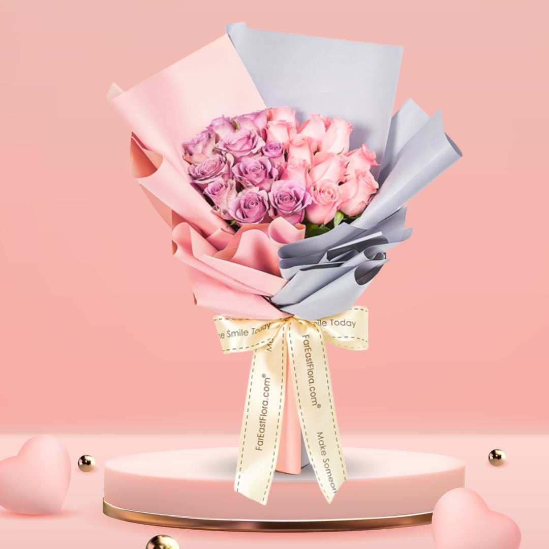 HKPE49 - My Better Half - Roses Valentine's Day Flower Bouquet