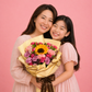 HKMDH03 Love That Shines - Sunflower & Carnations Mother's Day
