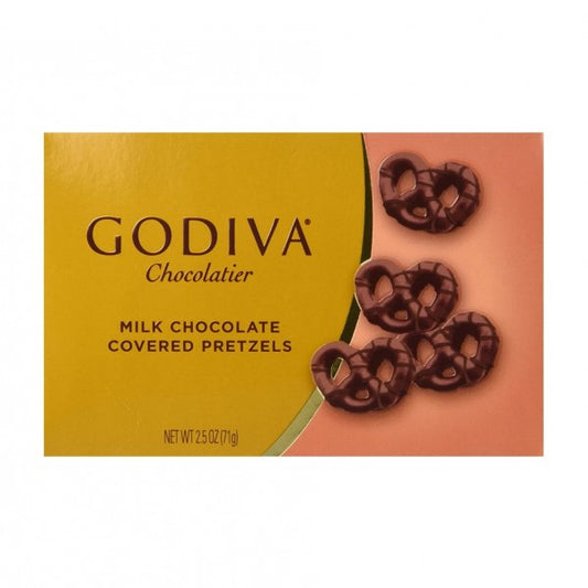 Godiva Milk Chocolate Pretzels - 71g