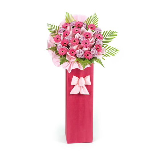 HKGX07 - Harmonious Unity - Congratulatory Flower Stand