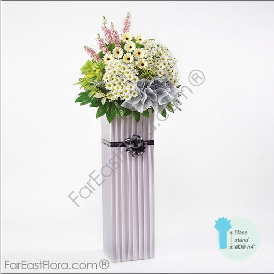 HKHX15 - Dignified Homage - Sympathy Flower Stand