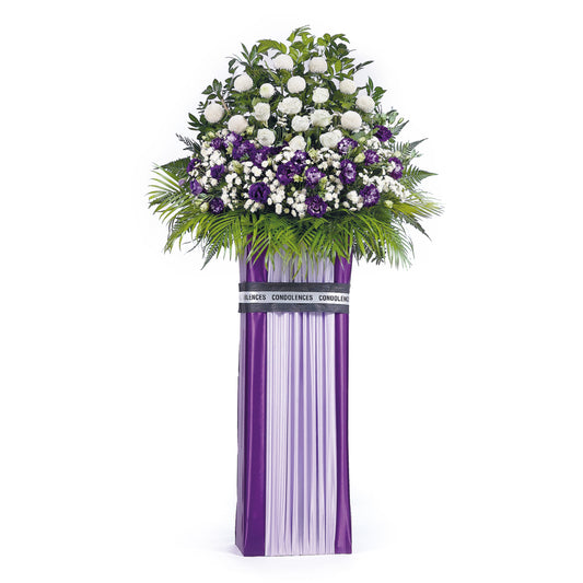 HKHX18 - Honor and Harmony - Sympathy Flower Stand