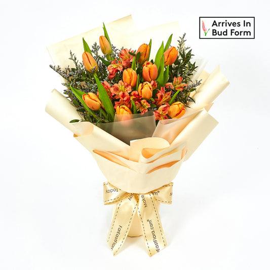 HKPD35 - Feels Like Home - Tulip Flower Bouquet