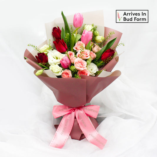 SBSP027 - Blushing Sweets - Flower Bouquet